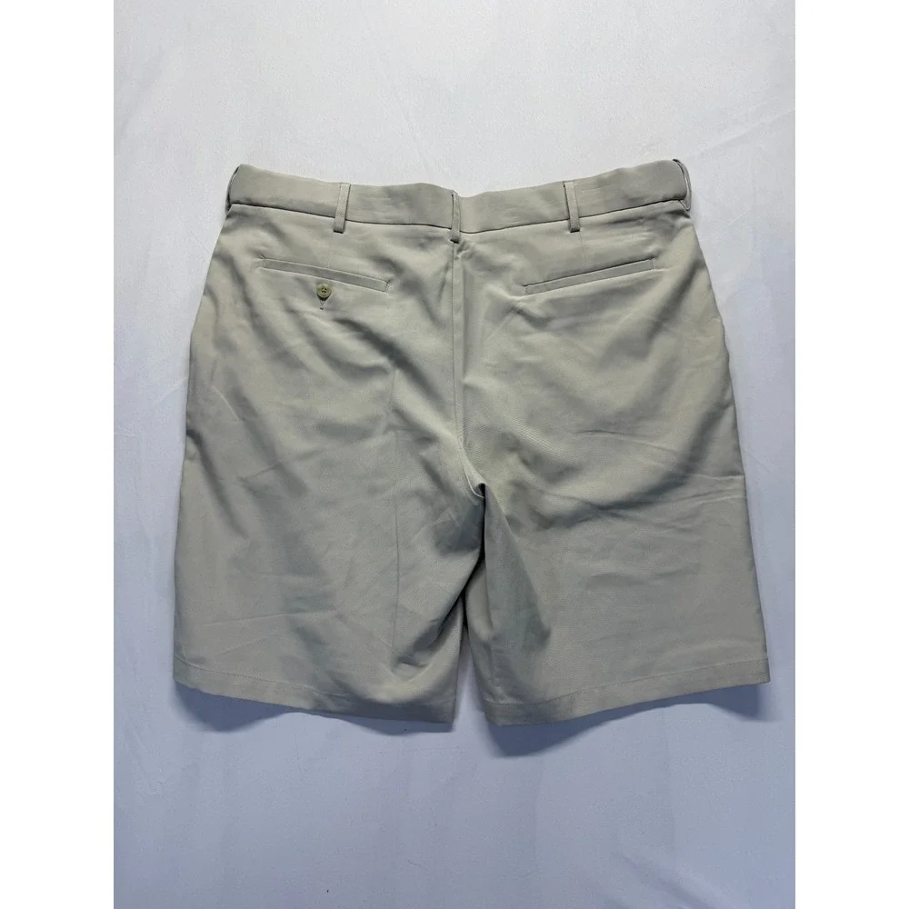 Grand Slam Expandable Waistband Performance Golf Shorts Mens 38 Gray Classic Fit